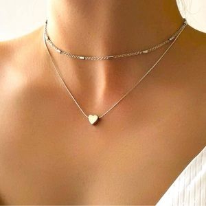 PRICE DROP. 2 Piece Heart‎ Choker and Necklace